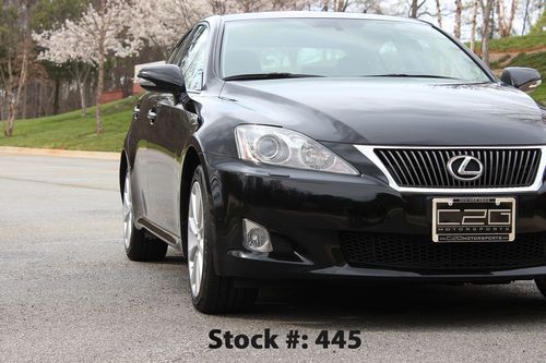 2010 black lexus is250 awd w/nav-we finance!