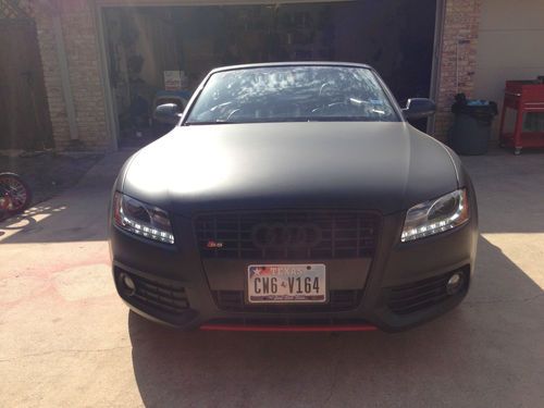 2010 audi s5 cabriolet w/ the new 3.0-liter supercharged v-6 &amp; 333 horsepower