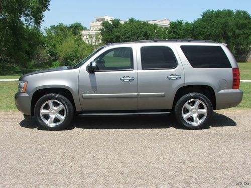 08 tahoe ltz 4x4 heated quad buckets 20" wheels well cared for