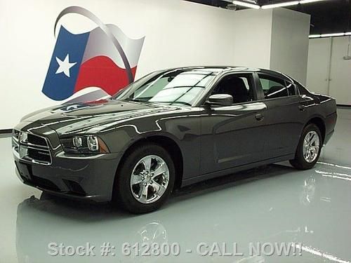 2013 dodge charger se cruise ctrl chrome wheels 44 mi!! texas direct auto