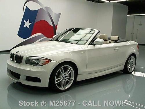 2012 bmw 135i convertible turbo auto m-sport nav 12k mi texas direct auto