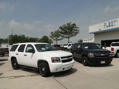 2013 chevrolet police package tahoe ppv