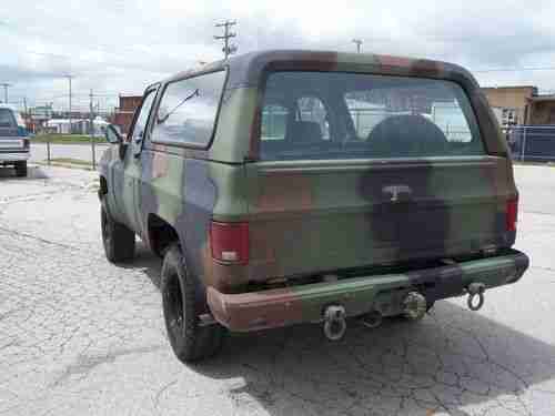 1986 Chevrolet Military Blazer, US $3,995.00, image 2