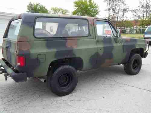 1986 Chevrolet Military Blazer, US $3,995.00, image 3