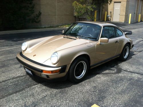 Porsche 1987 911 carrera sunroof coupe  5 spd g50 transaxle with l/s diff