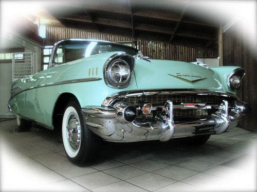 1957 chevrolet bel air convertible no reserve price just bid!!!!