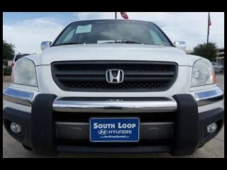 2003 honda pilot/ ex / auto/ leather/ white/ l()()k at me...