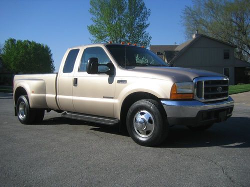 No reserve 1999 f350 dually xlt ecab, 7.3 motor, 104,000 miles, 3.73 rear end