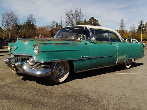 1954 cadillac sport coupe deville northern ca.car all orig. 49,000 original mi.