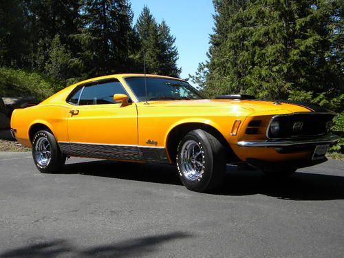 1970 mustang mach 1 428 super cobra jet drag pack