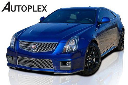 2012 cadillac cts-v coupe leather sunroof premium wheels rare color