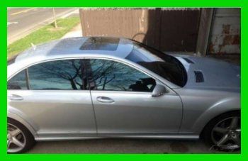 2007 mercedes-benz s550 5.5l v8 32v sedan premium  sunroof leather dvd cd gps