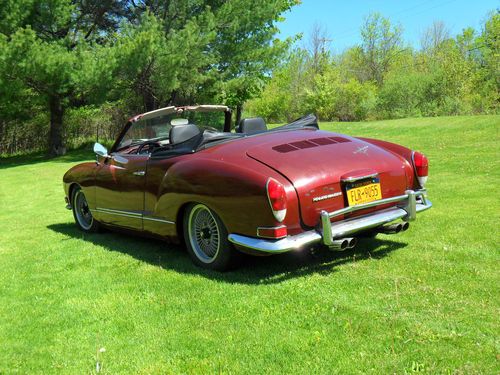 1971 volkswagen karmann ghia convertible cabriolet