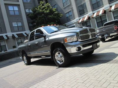 2005 ram3500 laramie 5.9l diesel 4x4 navi quad cab 1-ton short bed ram 2500 lqqk