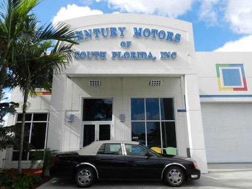 2003 cadillac deville 4dr sdn low miles top vogues crome rims