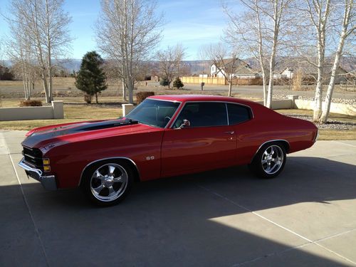 1971 chevrolet chevelle big-block 396 factory a/c