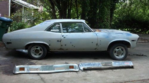 1972 chevrolet nova v8 a/c power steering pro street ss yenko tribute potential