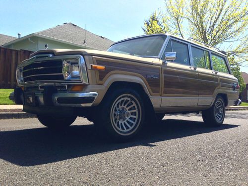 1989 jeep grand wagoneer base sport utility 4-door 5.9l 1990 1991 1988 1987 4x4