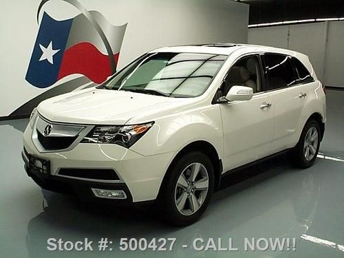 2011 acura mdx sh-awd tech sunroof nav rear cam 26k mi texas direct auto