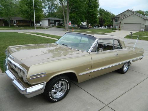 1963 chevy impala anniversary gold