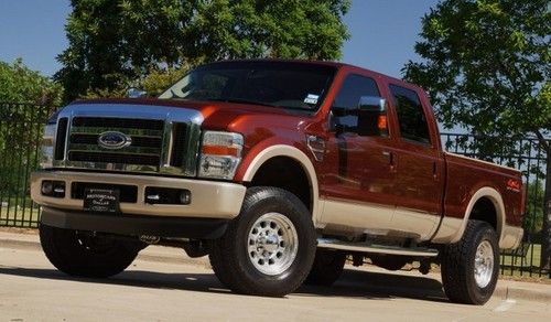 2008 ford f-250 king ranch navigation heated seats backup camera 4x4