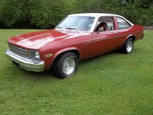 1977 chevrolet nova base coupe 2-door 5.0l