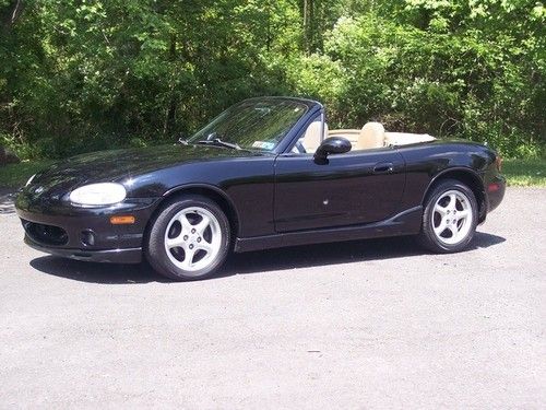 2000 mazda mx-5 miata ls 5 speed manual , loaded, new convertible top