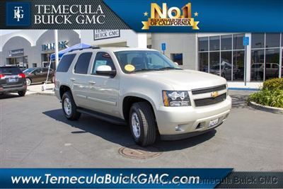 Chevrolet tahoe lt low miles 4 dr suv automatic vortec 5.3l v8 spi flex fuel iro