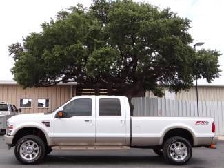 White king ranch fx4 6.4l v8 4x4 navigation sirius dvd sony sync heated sun roof