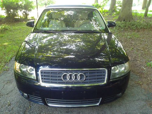 2005 audi a4 cabriolet convertible 2-door 1.8l