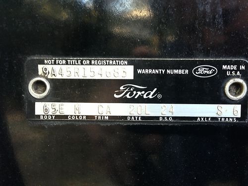 1969 Fairlane COBRA