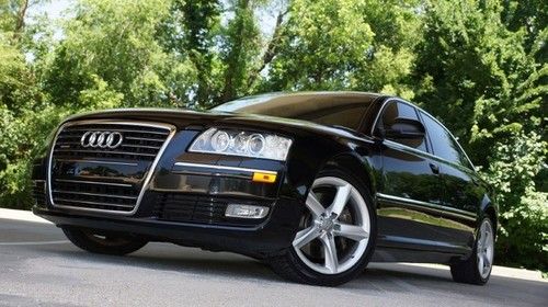 2008 audi a8 l navigation sunroof heated &amp; cool seats bluetooth sat.radio