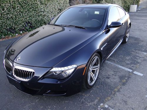 2008 bmw m6 clean title smg heads up loaded just serviced low miles