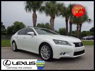 Lexus certified 2013 gs 350 luxury pkg/navigation &amp; more! +0.9% apr