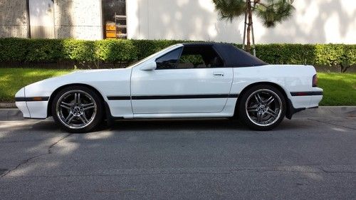 1988 mazda rx-7 convertible 5 speed manual transmission non turbo 13b rotary