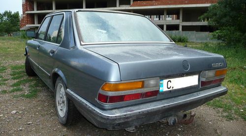 Bmw 520i e28 1984 520 petrol / lpg grey metallic for sell power windows