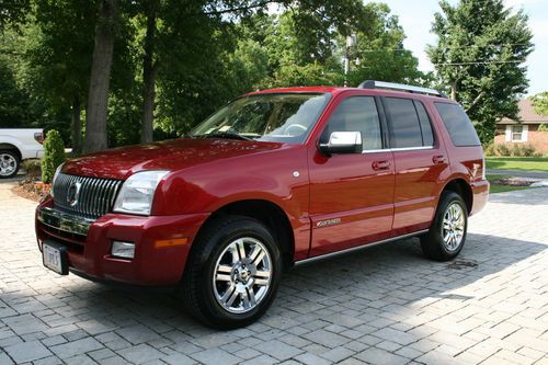 2008 mercury mountaineer premier awd  v8