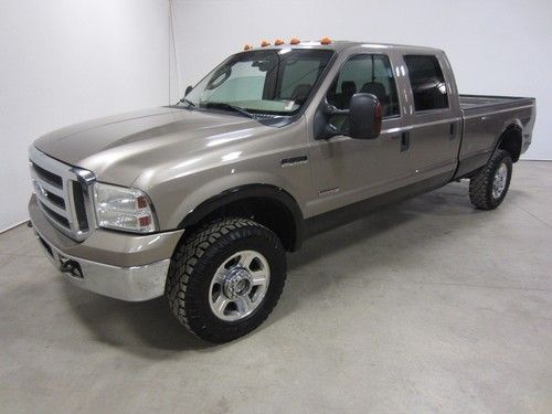 05 f350 reman engine diesel crew lariat 6spd  4x4 longbed 2 ownr colo 80 pix