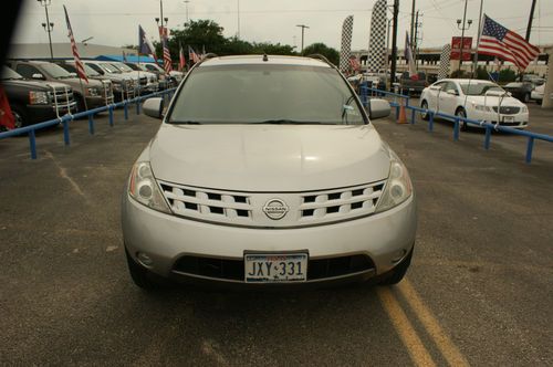 2003 nissan murano sl sport utility 4-door 3.5l dvd sunroof leather extra clean