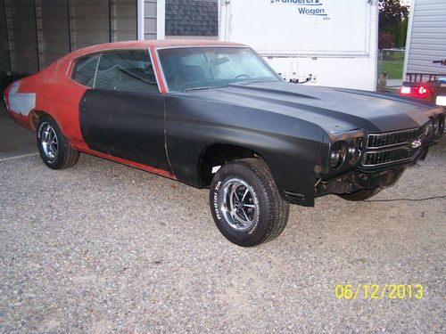 1970 ss 454 chevelle ls5 build sheet