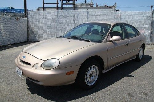 1996 ford taurus lx low miles automatic 6 cylinder no reserve