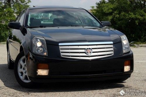 2006 cadillac cts 2.8l leather sunroof alloy wheels automatic cd black