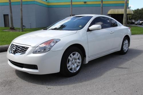 2009 nissan altima 2.5 s 2dr coupe us bankruptcy court auction - low miles!!!