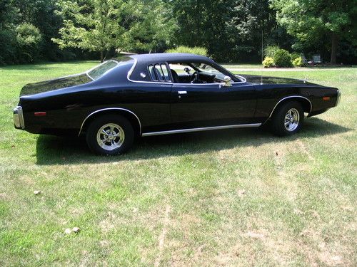 1973 Dodge Charger SE triple black, image 6