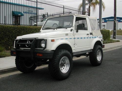 1987 suzuki samurai jx se sport utility 2-door 1.3l