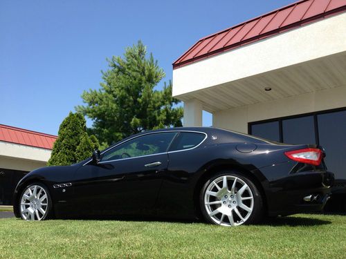 2008 maserati gran turismo - met. black/black - 20" factory wheels - 16k miles