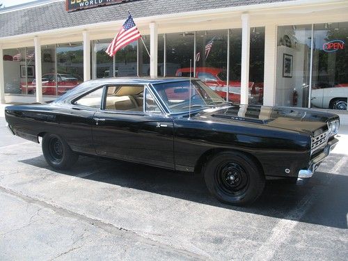 1968 plymouth road runner factory j code 426 hemi car 4 speed dana