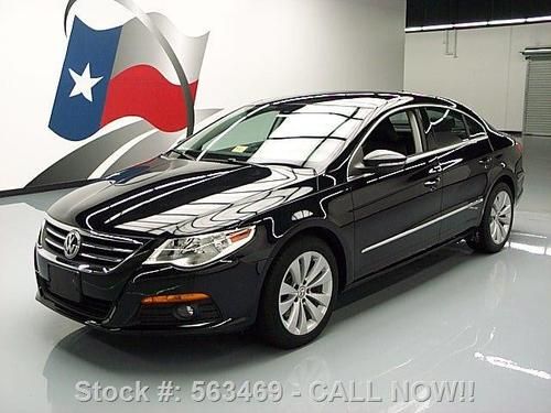 2010 volkswagen cc 2.0t sport turbo htd leather 12k mi texas direct auto