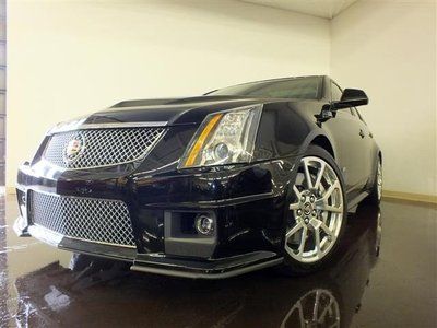 2010 cts-v supercharged black raven ultraview sunroof 6.2l v8 19" wheels