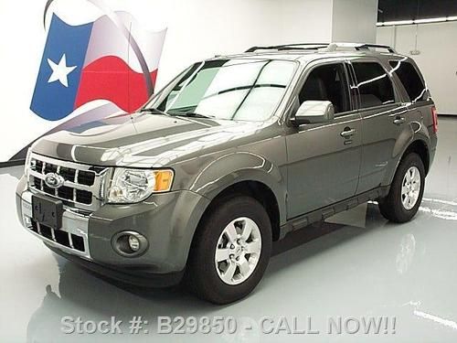 2011 ford escape ltd awd 3.0l v6 heated leather 50k mi texas direct auto